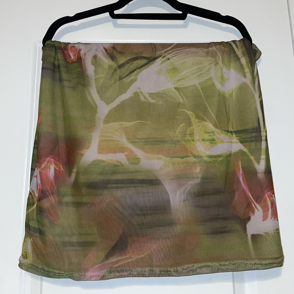 PLT mesh mini skirt - Picture 5 of 5